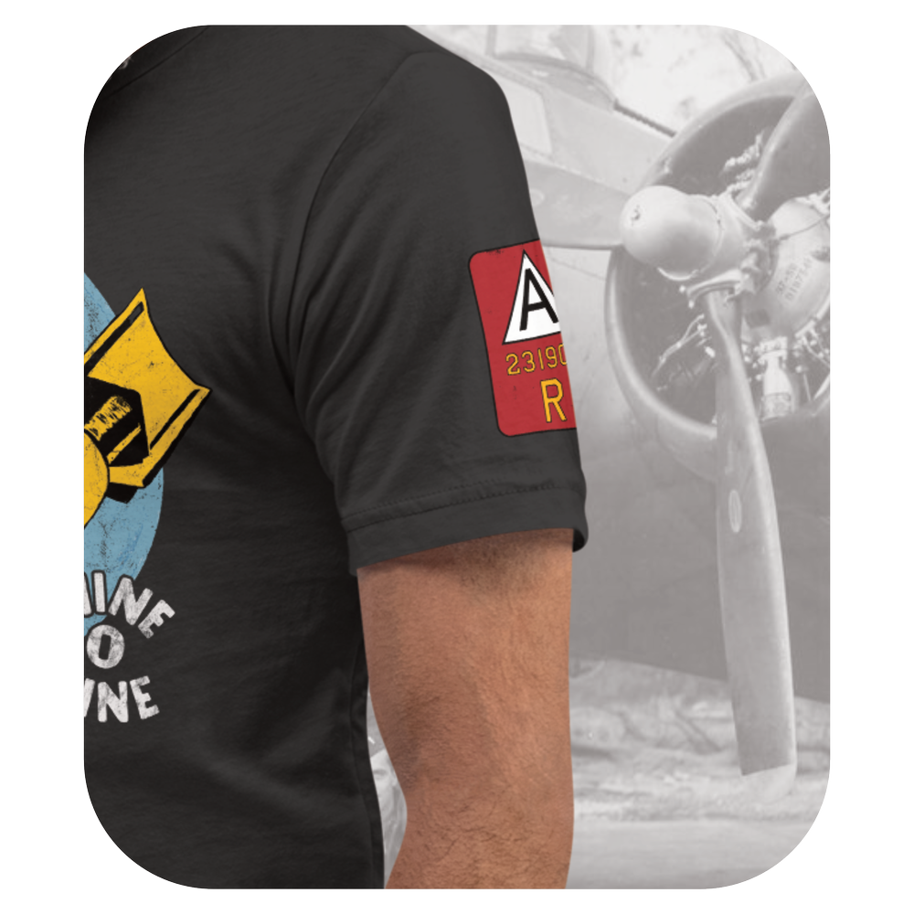 Nine-O-Nine Nose Art - World War 2 B-17 Flying Fortress T-Shirt by